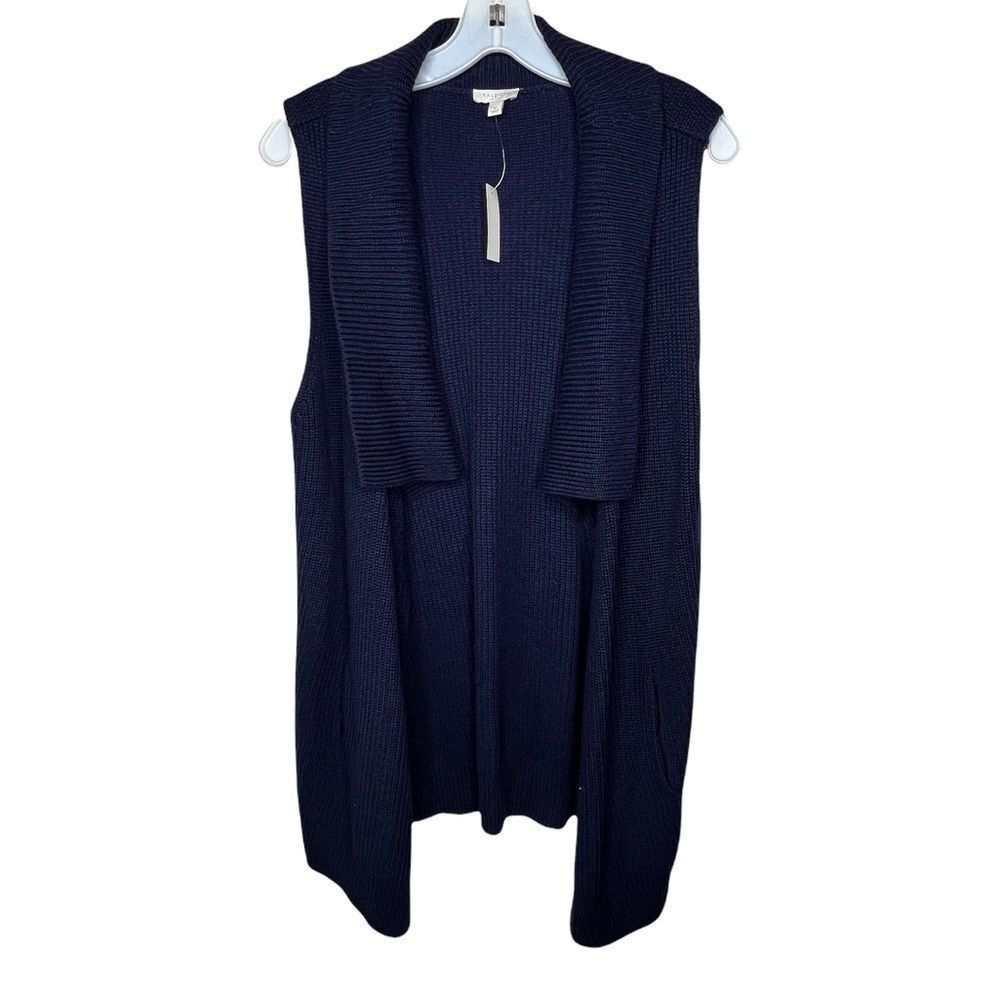 Talbots Sleeveless Cardigan‎ Sweater nwt